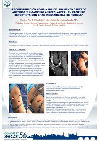 rotura del ligamento cruzado anterior - DR BALLESTER- TRAUMATOLOGIA CIRUGIA  ORTOPEDICA